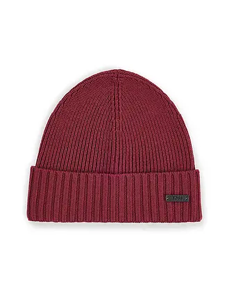 BOSS | Bonnet - Bonnet FATI | dunkelrot